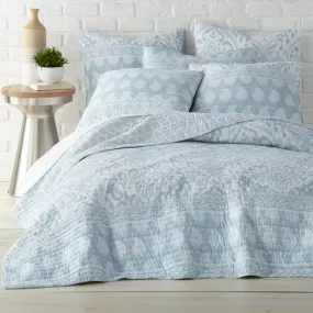 York reversible cotton Coverlet Set